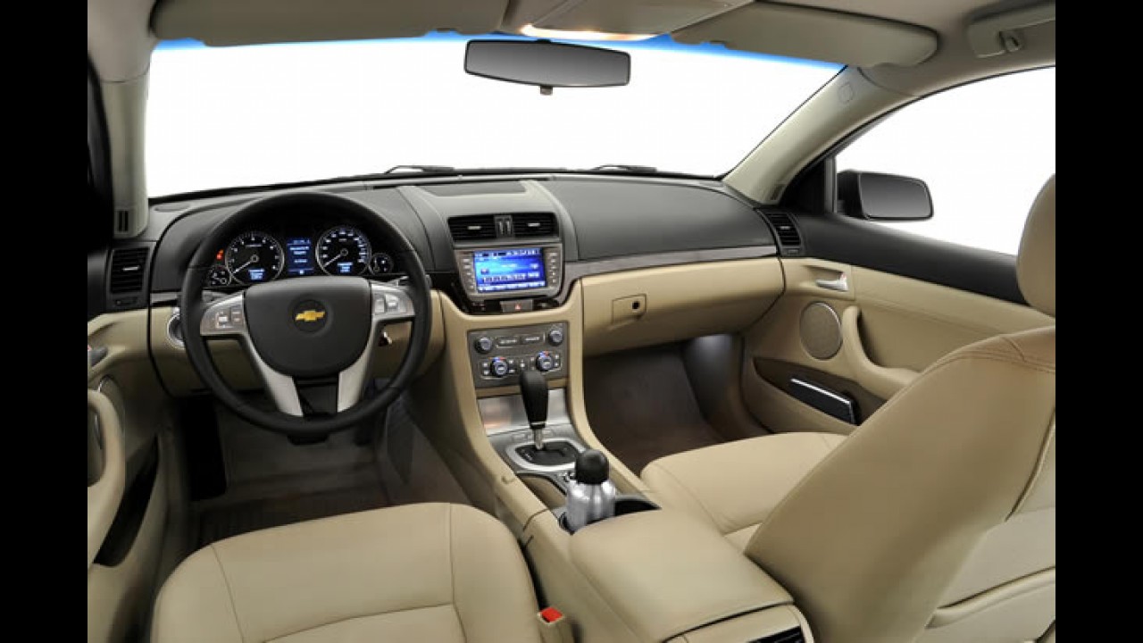 Chevrolet lança o Omega Fittipaldi - Sedan traz motor V6 3.6 litros de 292 cv com injeção direta