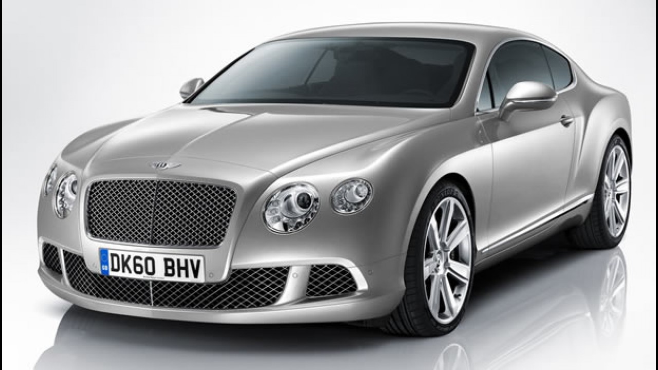 Bentley Continental GT 2012 - Novo visual e motor W12 bicombustível
