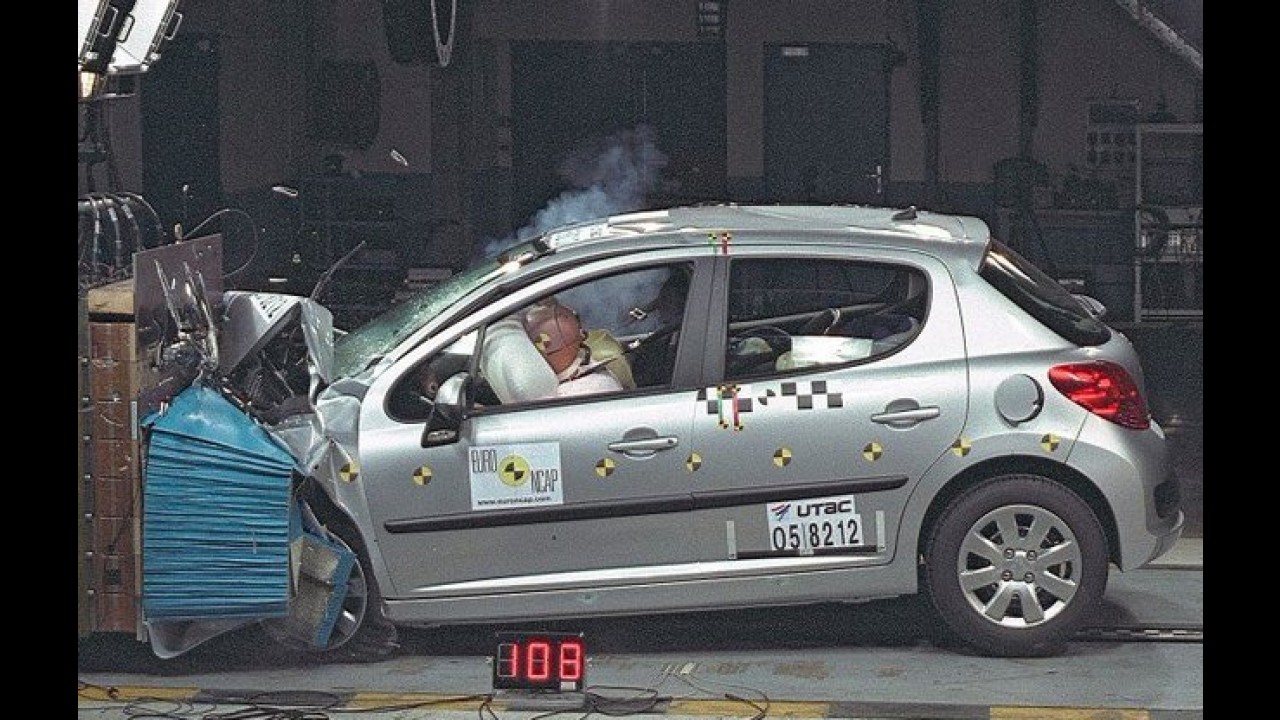 Latin NCAP comparou o Peugeot 207 francês com o argentino