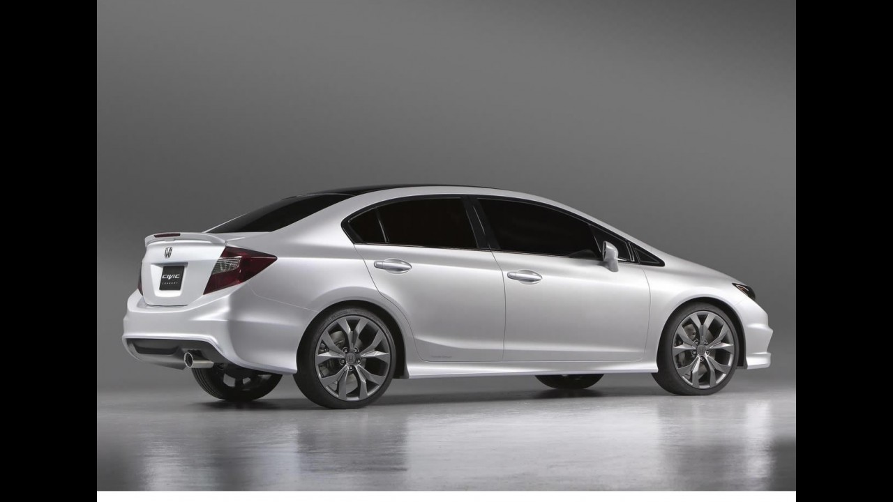 Novo Honda Civic 2012 é apresentado em Detroit disfarçado de conceito - Veja fotos