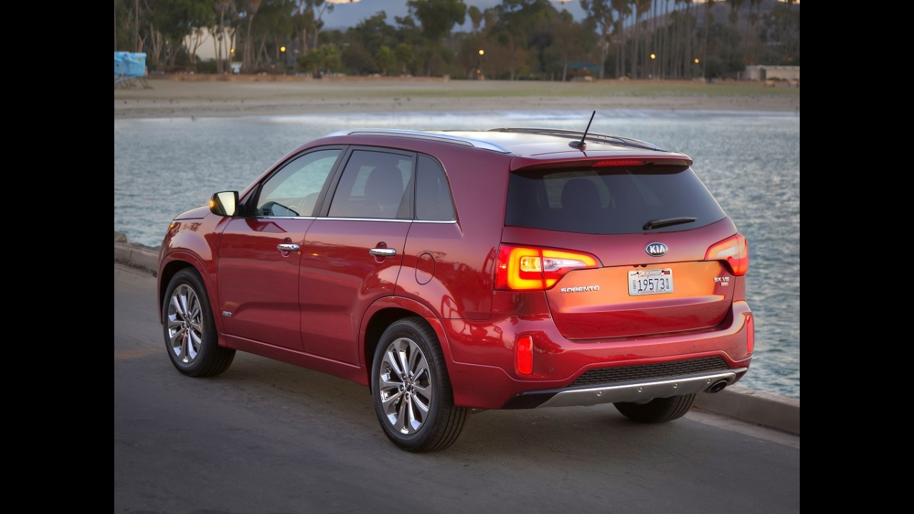 Kia chama quase 10 mil Sorento nos EUA por risco de quebra do eixo