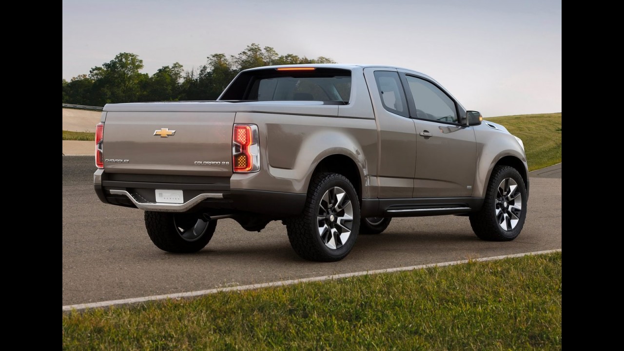 É a cara da Nova S10: Chevrolet revela a Colorado Concept 2011