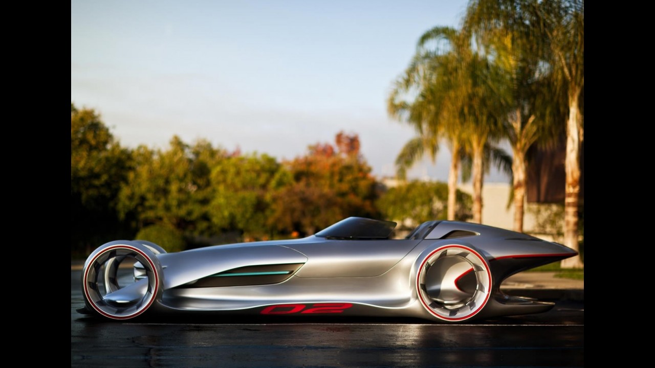 Flecha de Prata Futurista: Mercedes-Benz Silver Arrow Concept 2011