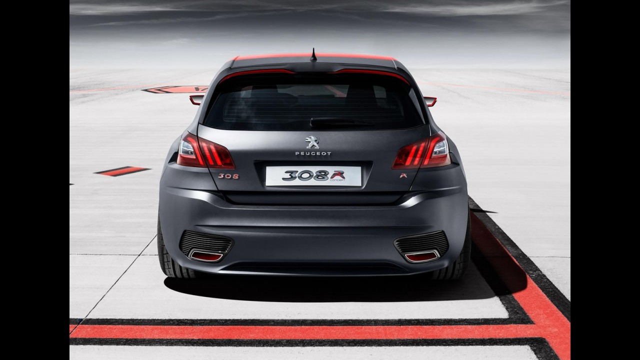 Peugeot revela 308R Concept de 270 cv para encarar o Golf GTI
