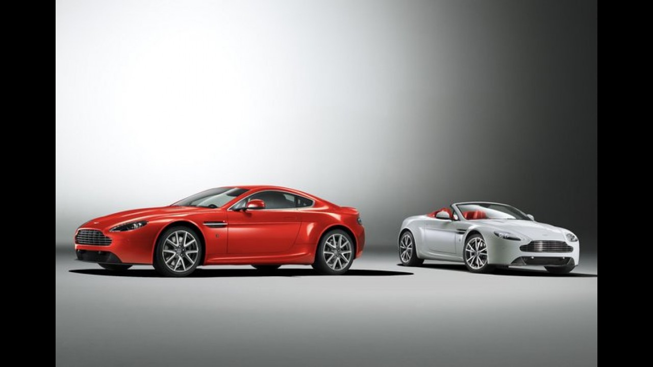Aston Martin Vantage V8 é revelado após reestilização