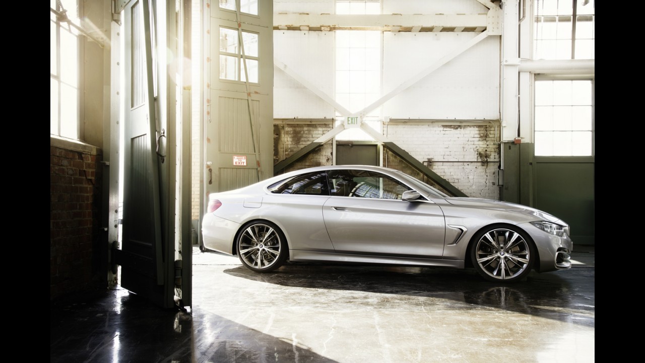 Salão de Detroit - BMW Concept Series 4 Coupe é o futuro do Série 3 Cupê