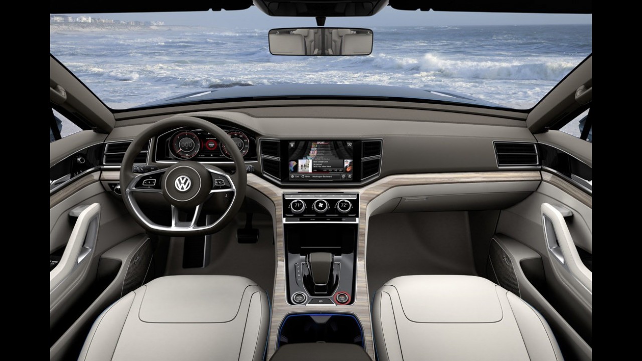Volkswagen CrossBlue Concept é revelado horas antes da apresentação oficial