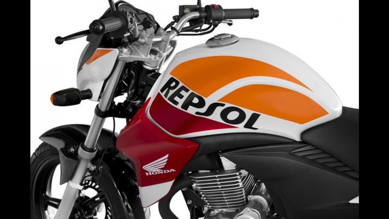 Honda lança CB 300R especial com pintura Repsol