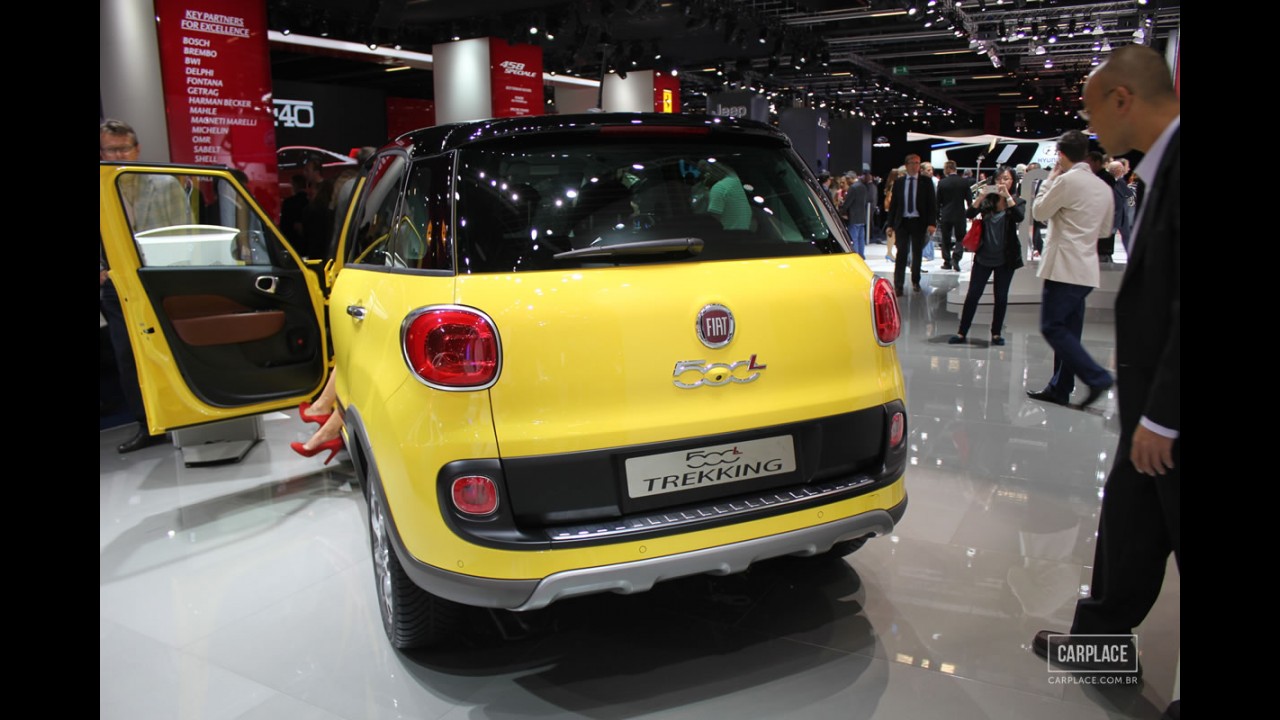 Salão de Frankfurt: Fiat apresenta minivans 500L Trekking e 500L Living