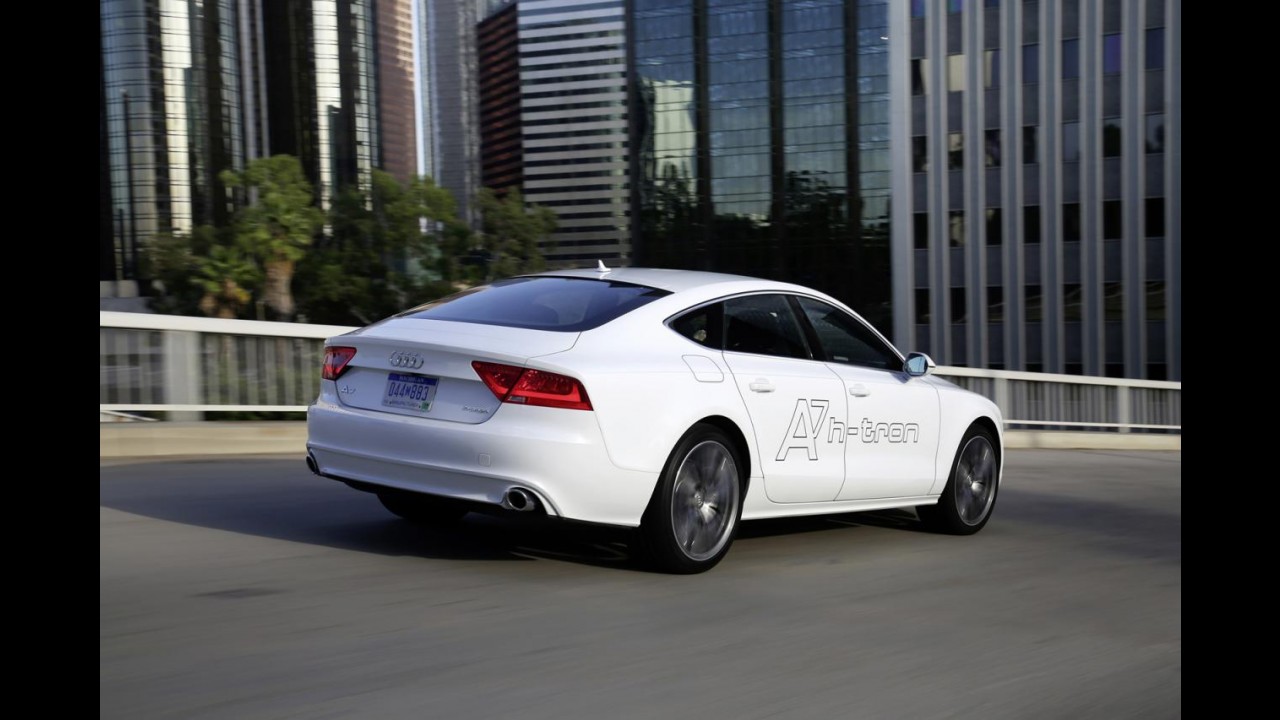 Audi mostra A7 Sportback h-tron quattro concept com mais 500 km de autonomia