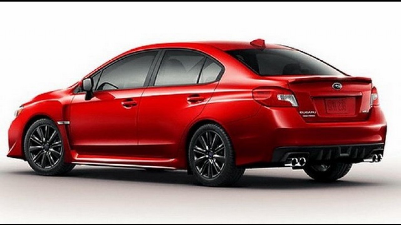 Vazam supostas imagens da versão de produção do Subaru WRX