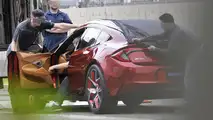 Fisker Nina plug-in hybrid spy photo