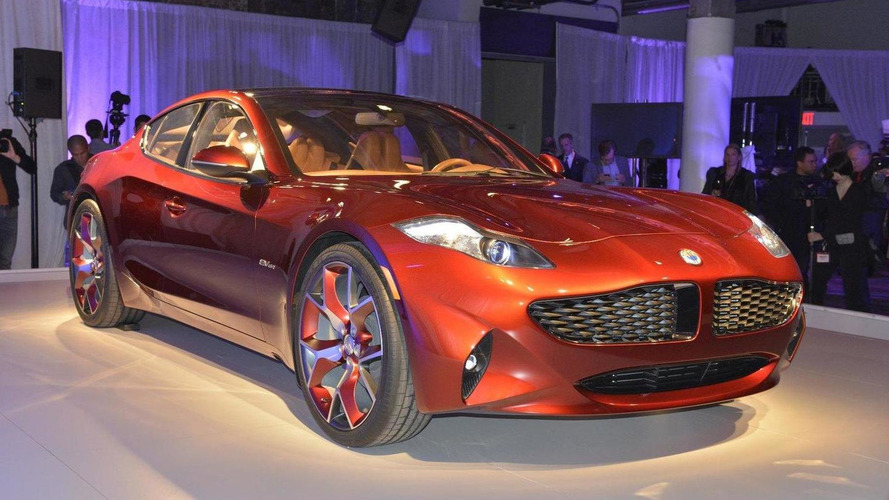 Fisker Atlantic design prototype live in New York 04.04.2012