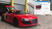 subasta desierta nadie quiso comprar el audi r8 que fue patrullero
