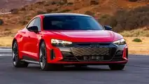 2022 Audi RS E-Tron GT Exterior Front Quarter