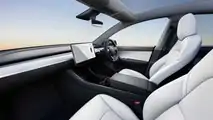 Tesla Model Y: abitacolo