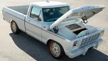 1978 F-100 Eluminator Concept Front Corner Hood Up