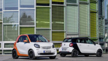 smart fortwo e forfour, le prime foto