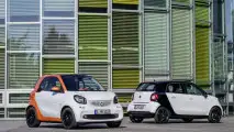 smart fortwo e forfour, le prime foto