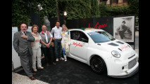 Fiat 500 Abarth posa per Modigliani 