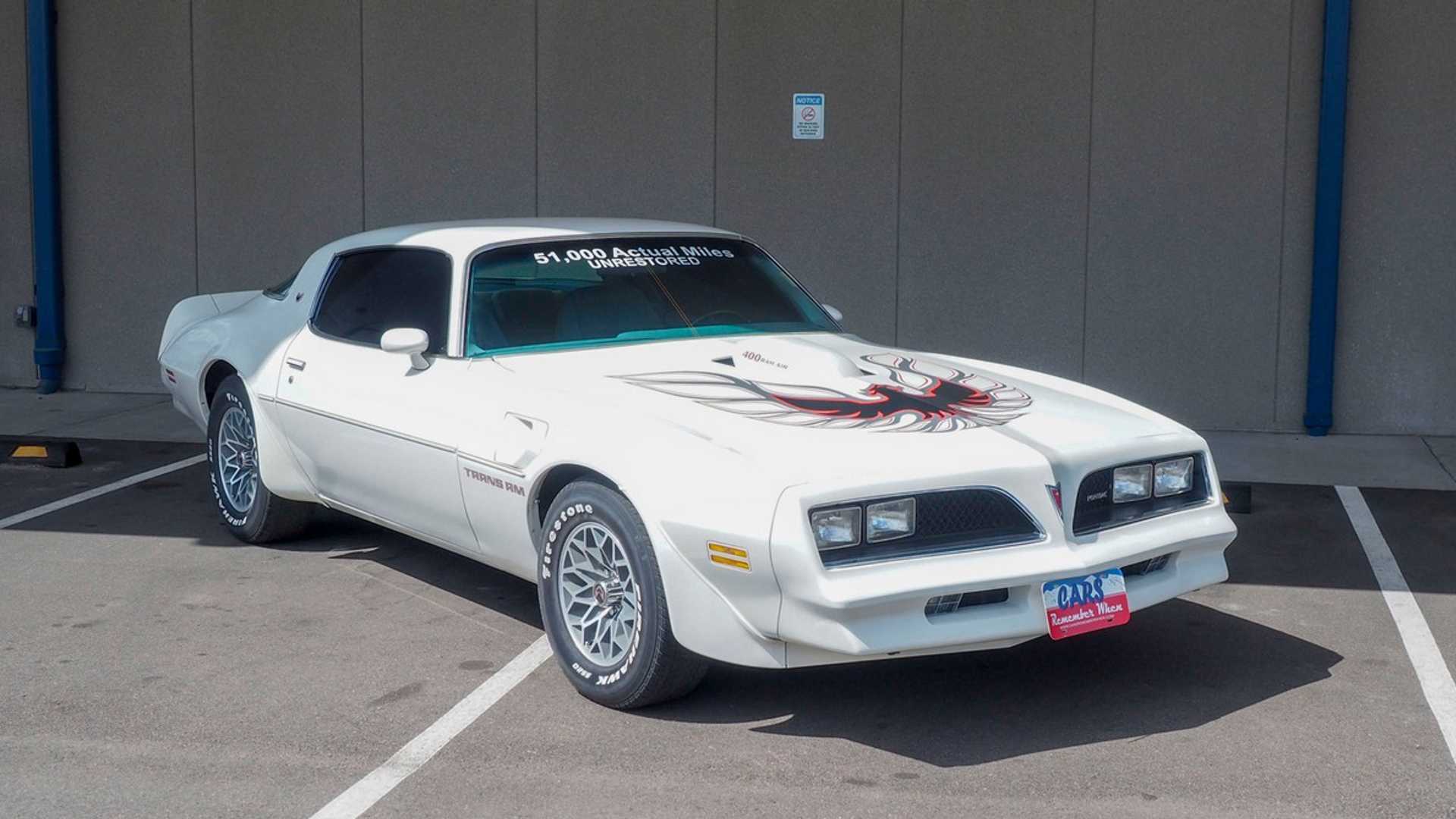 Park This Unrestored, Low-Mileage 1978 Pontiac Trans Am Under The Tree ...