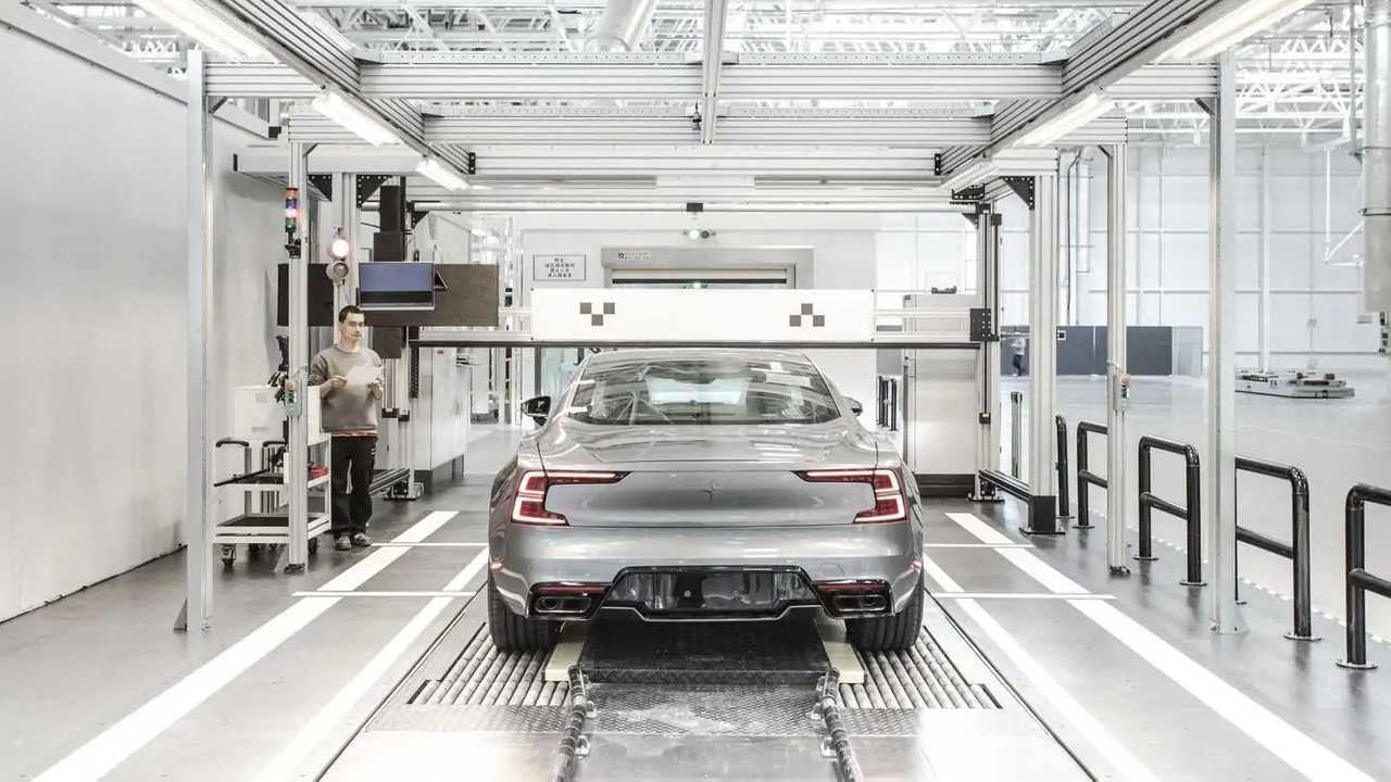 Centro di produzione Polestar in Cina