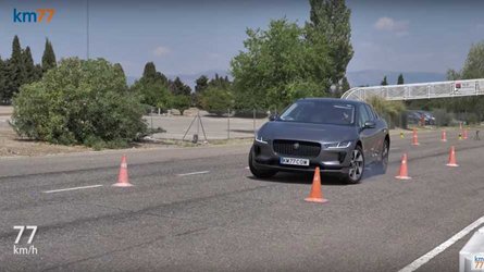 Jaguar I-Pace Performs Poorly In Moose Test