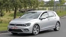 2021 VW Golf GTE spy photo