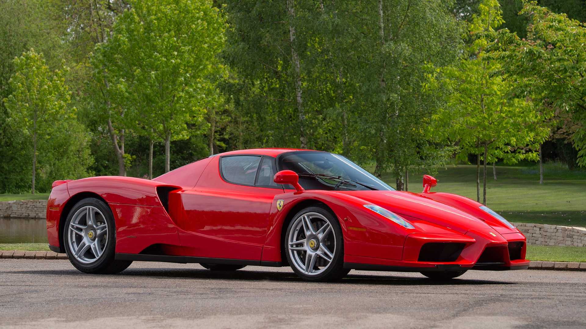 Schumacher-driven Enzo Ferrari among collection of rare Ferraris being