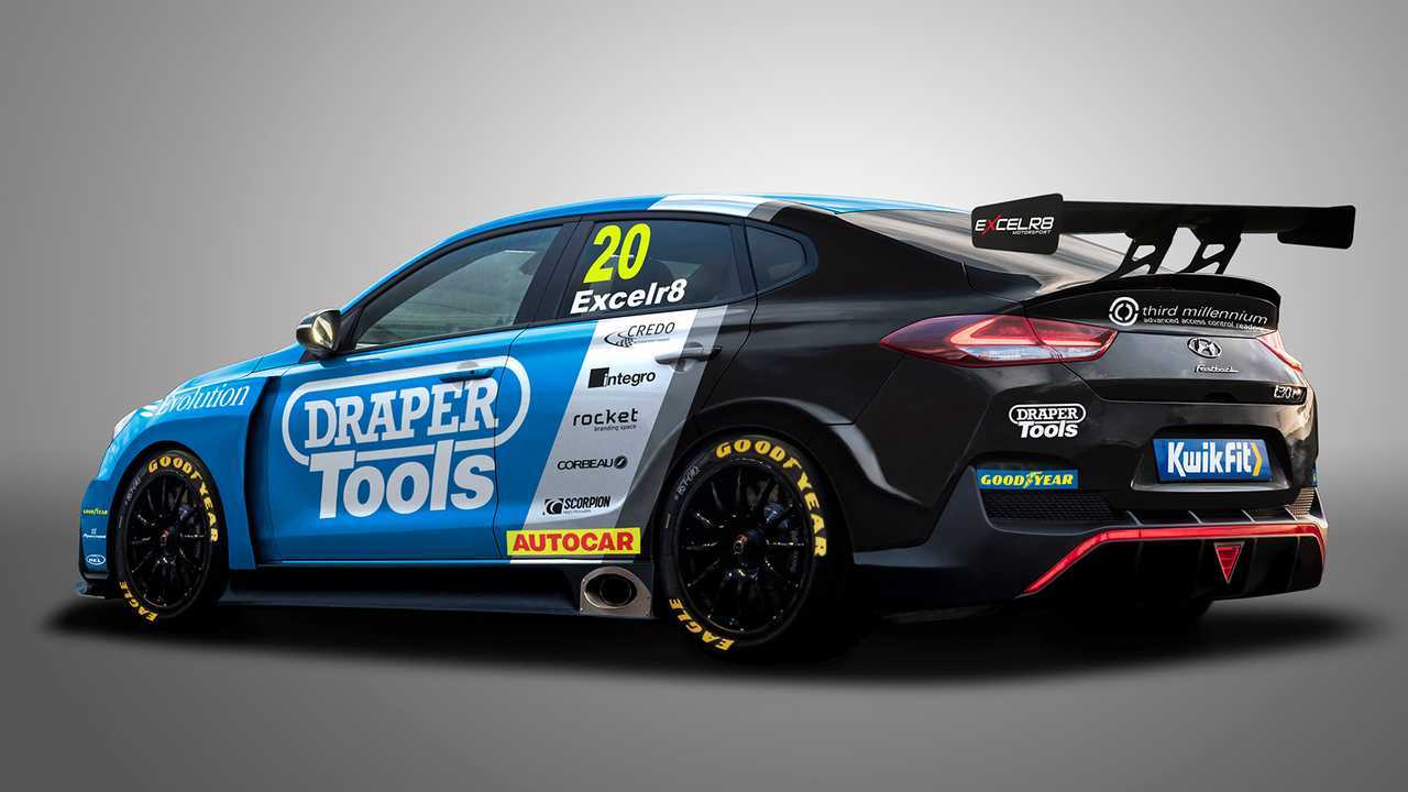 Excelr8 Hyundai i30 Fastback N for BTCC 2020