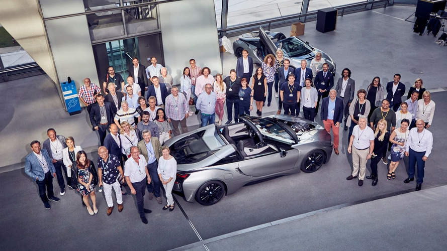 BMW i8 Roadster First Edition Handover Event