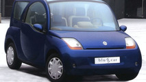 Bollore Blue car