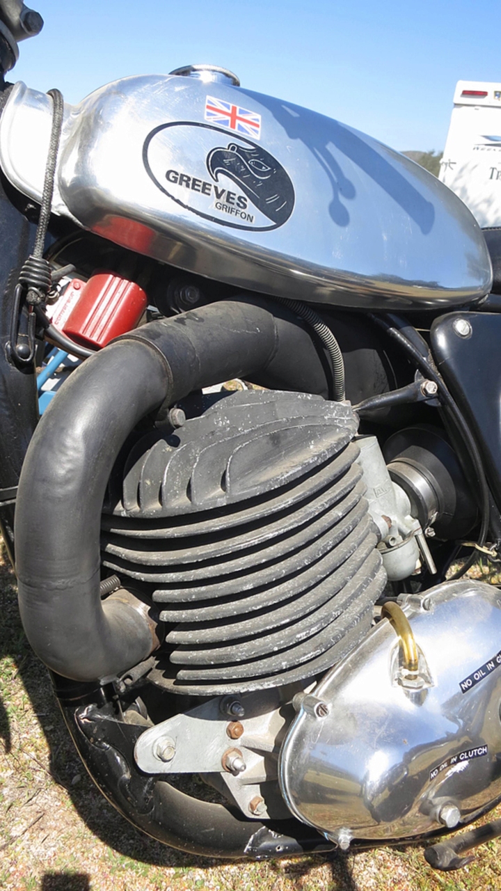 <strong>The Griffon engine, in 250 and 380cc editions, benefitted from the pioneer two-stroke tuning work of Dr. Gordon Blair, Queen’s University, Belfast.</strong>