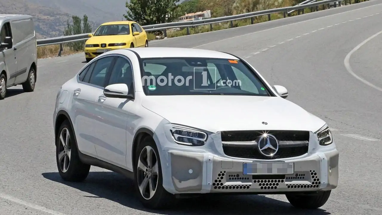 Mercedes Suvs At Work Glc Coupe Facelift Next Gen Gle Spied