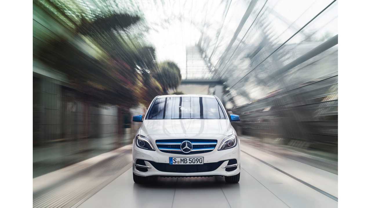 2014 Mercedes-Benz B-Class Electric Drive (W 242) cirrus white