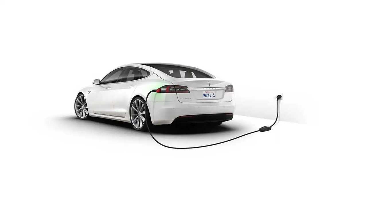 Tesla Model S charging