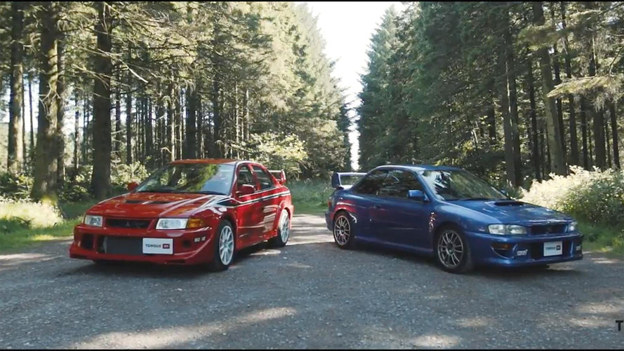 Subaru Impreza 22B, Mitsubishi Lancer Evolution 6.5'a karşı