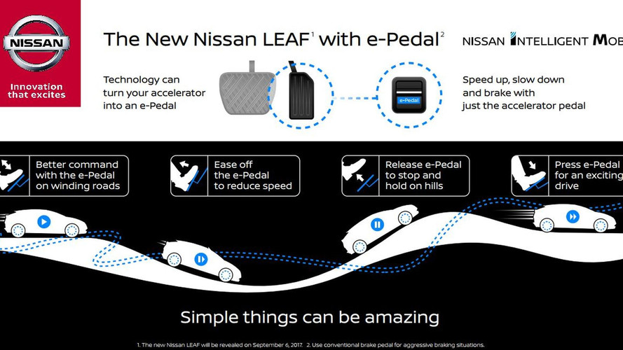 Nissan e-Pedal teaser