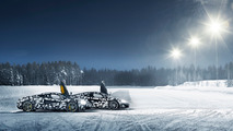 McLaren 570S buzda sürüş etkinliği