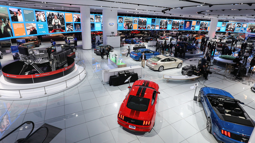 Ford stand at 2017 NAIAS