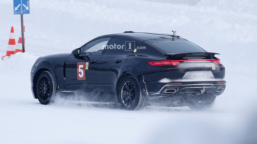 Possible 2019 Porsche Mission E spy photo