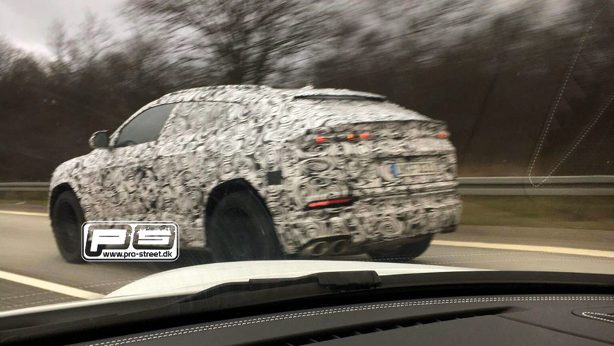 Photos espion - Le Lamborghini Urus enfin surpris !