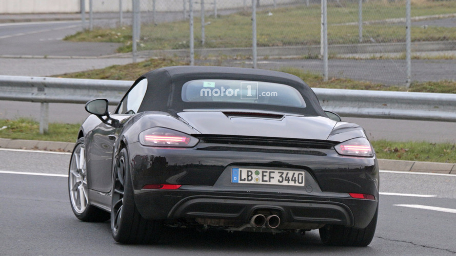 2018 Porsche 718 Boxster GTS casus fotoğrafları