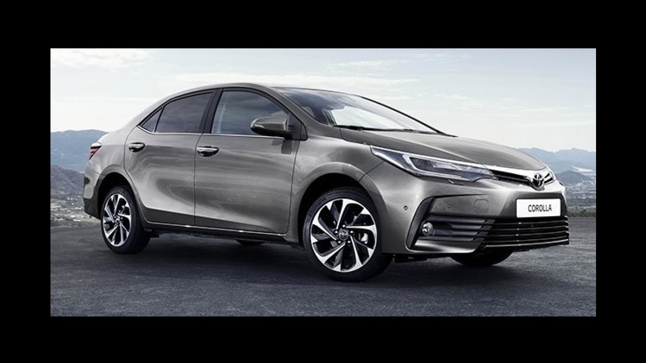 Toyota Corolla 2017 reestilizado tem novas fotos reveladas (inclusive do interior)
