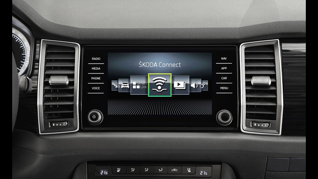 "Primo do Tiguan", inédito Skoda Kodiaq revela o interior em primeiras fotos