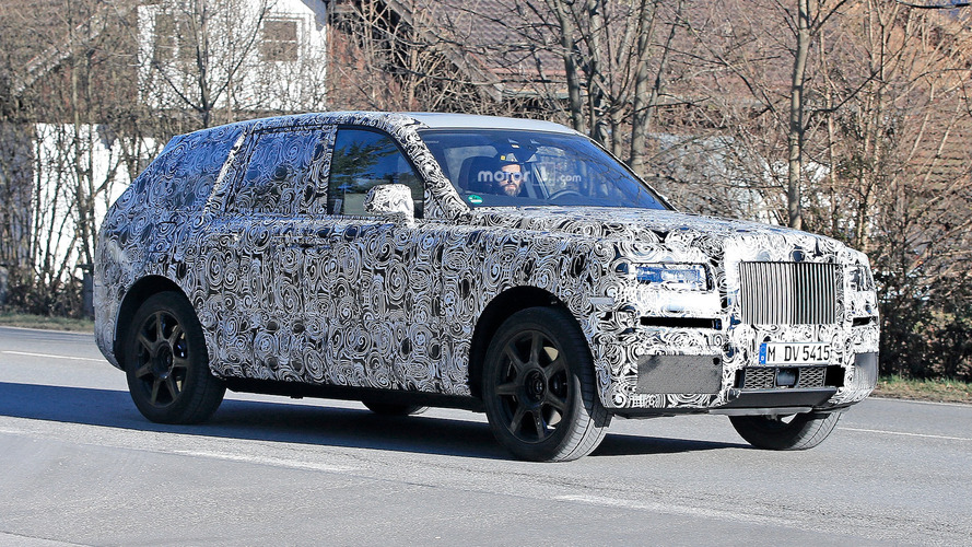 Rolls-Royce Cullinan SUV Spy Photos
