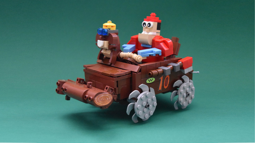 Wacky Races in Lego form
