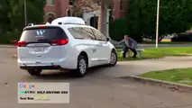 Conan O'Brien Waymo Video