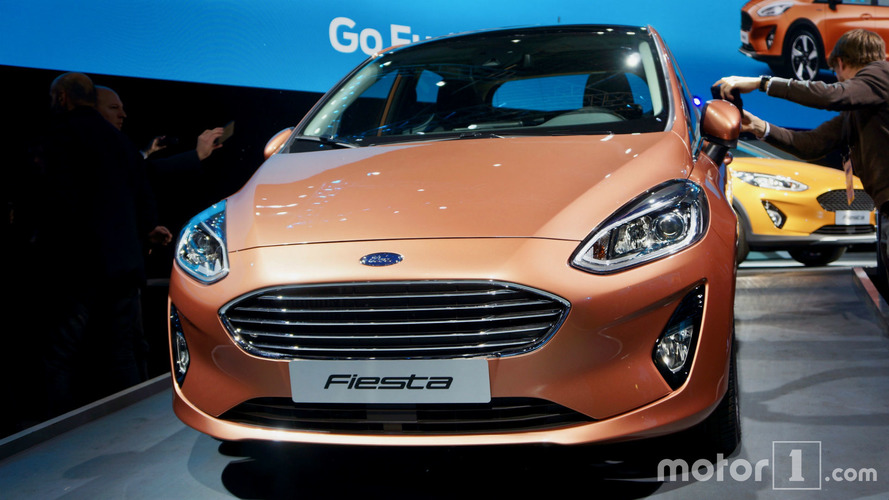 2017 Ford Fiesta canlı fotoğraflar