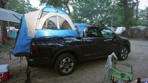 2017 Honda Ridgeline with tent accessory